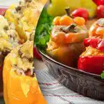 Fyllda paprikor på ett nytt sätt: hemligheten ligger i fyllningen